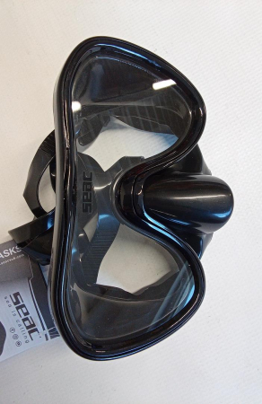 Mască de scufundări SEAC Salina SLT, unisex-adult, negru [2]