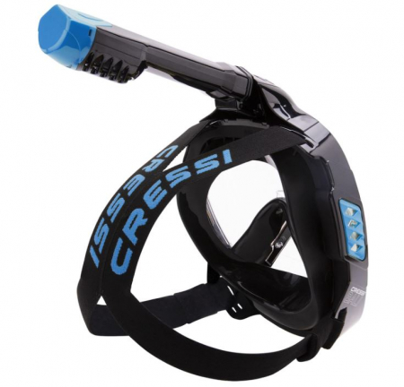 Masca snorkeling CRESSI Bali pe toată fața, lentilă anti-aburire [5]