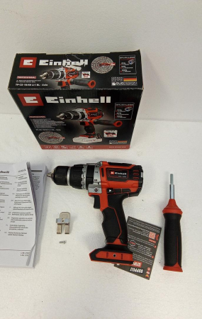 Masina de insurubat si gaurit (bormasina) pe acumulator cu impact Einhell Professional Power-X-Change TP-CD 18/60 Li-i BL Solo [2]