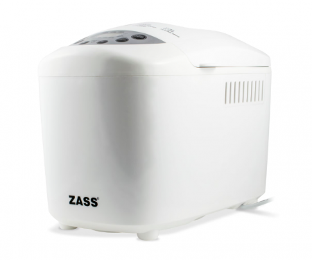 Masina de paine Zass ZBM 03, 850 W, 1500 g, 15 programe, Alb [3]
