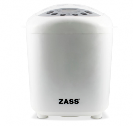 Masina de paine Zass ZBM 03, 850 W, 1500 g, 15 programe, Alb [4]