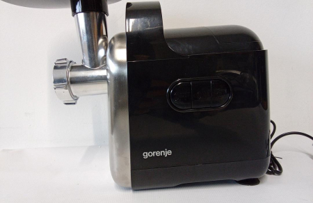 Masina de tocat carne, electrica, Gorenje MG1800BK, 1 viteza + Reverse, 1.6 kg/min, 1800 W [5]