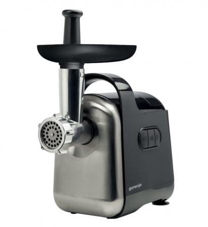 Blendere & Tocatoare - Masina de tocat carne, electrica, Gorenje MG1800BK, 1 viteza + Reverse, 1.6 kg/min, 1800 W