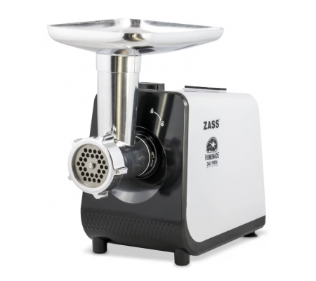 Produse RESIGILATE Zass, Sero si Trisa - Masina de tocat carne Zass ZMG 13, Putere 1000W, Putere nominala 450W, Toaca aprox 1,1Kg/min