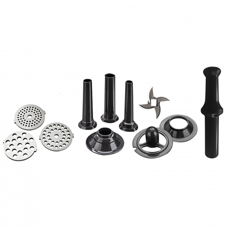 Masina de tocat electrica cu accesoriu de rosii Zass ZMG 10, Putere 3000W, 3 discuri incluse [3]