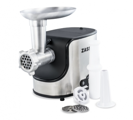 Produse RESIGILATE Zass, Sero si Trisa - Masina de tocat Zass ZMG 06, 1600W, cutit otel inoxidabil