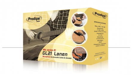 Microfon clip-on GL-21 pentru chitara acustica si ukulele [3]