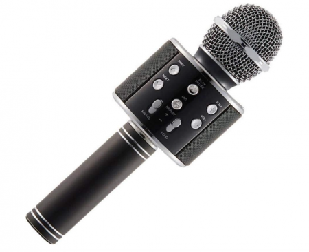 Microfon fara fir pentru Karaoke tempo di saldi,1 bucata, negru [3]