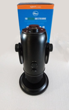 Microfon profesional Blue Microphones Yeti Logitech, negru [2]