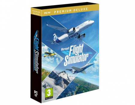 Microsoft Flight Simulator 2020 - Premium Deluxe Cutie si DVD-uri, Nu include cheia pentru joc [0]