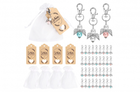 Cadouri - MIIEPLS Pachet de 36 pandantive cu înger păzitor, pentru nuntă, botez, sarbatori