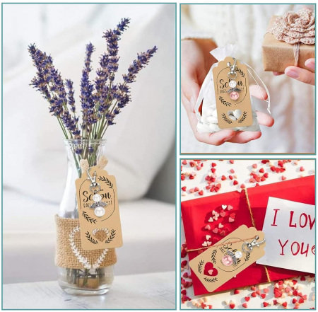 MIIEPLS Pachet de 36 pandantive cu înger păzitor, pentru nuntă, botez, sarbatori [6]