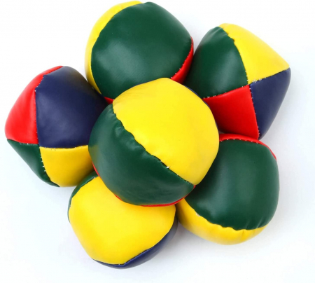 Minge de jonglerie din piele PU pentru Adulti / Copii 5 x 5 cm - NOU [5]