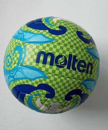 Minge de volei pe plajă Molten, mărimea 5, verde/albastru, V5B1502-L [1]