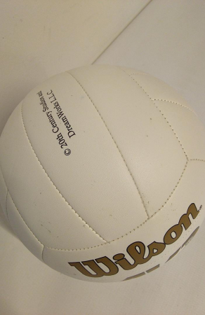 Minge de volei Wilson Castaway, alb [3]