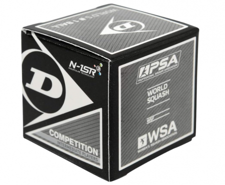 Mingi de squash de competiție DUNLOP (cutie cu 12 mingi) [3]