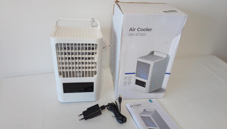 Mini aparat de aer conditionat portabil OMISOON cu pulverizare apa, 800 ml, oscilație de 120° [1]