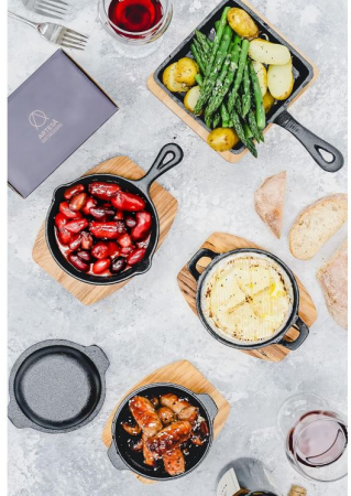 Mini-tigaie din fonta Artesa, diametru 13 cm [8]