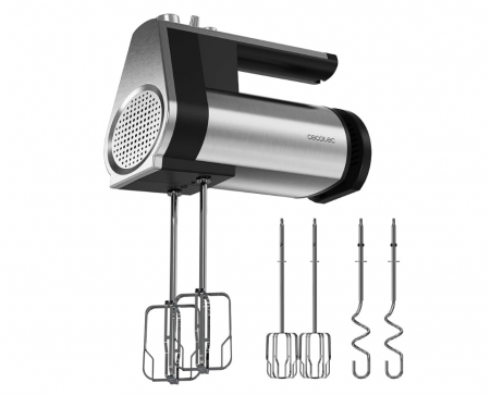 Mixer Cecotec PowerTwist 500 Full Steel, 500 W, 5 viteze plus funcție Turbo [0]