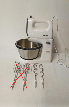 Mixer cu bol Philips HR3750/00 Daily, 5 viteze, 450 W, bol 3L [1]