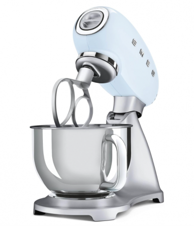 Mixer cu bol Smeg SMF02PBEU, 800 W, 4,8 litri, albastru [5]