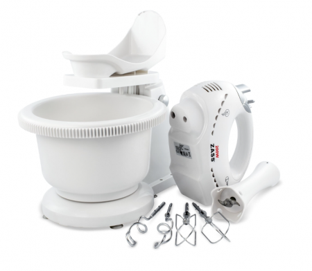 Mixer cu bol Zass ZHM 05BB, 200W, 5 viteze, functie Turbo, tocator, bol rotativ [3]
