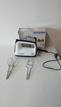 Mixer de mana Severin HM 3830, 400 W, cu 2 teluri și 2 cârlige de aluat [2]