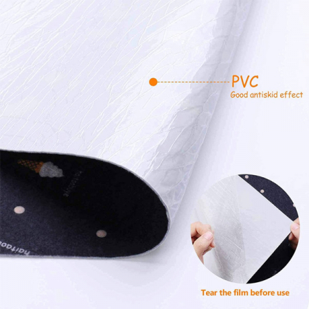 Mocheta LC&TEAM, textil, albastru inchis, 45 x 300 cm [4]