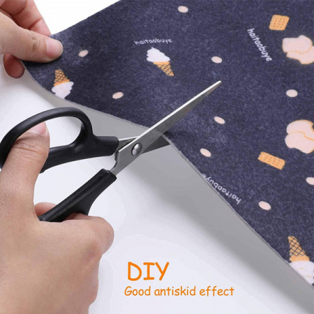 Mocheta LC&TEAM, textil, albastru inchis, 45 x 300 cm [5]