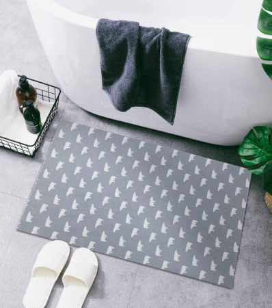 Mocheta LC&TEAM, textil, gri deschis, 45 x 500 cm [5]