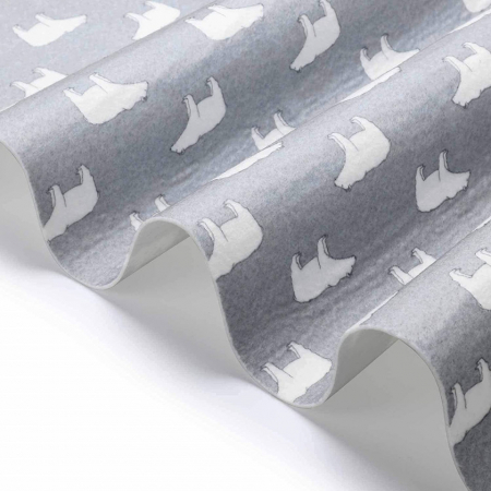 Mocheta LC&TEAM, textil, gri deschis, 45 x 500 cm [2]