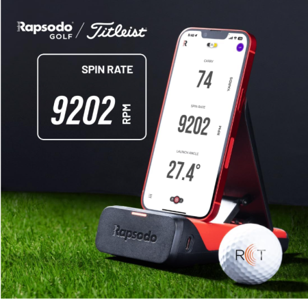 Monitor mobil pentru lansarea mingii de golf Rapsodo, iOS, pentru interior și exterior [3]