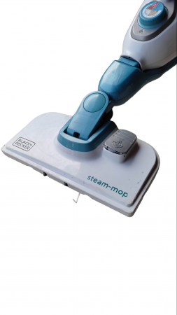 Mop cu abur BLACK+DECKER și mănușă STEAMITT, 1300W, 500 ml, FSMH1321JSM-QS [1]