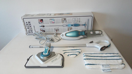 Mop cu aburi BLACK+DECKER FSM1630, 4 accesorii, 1600 W [2]