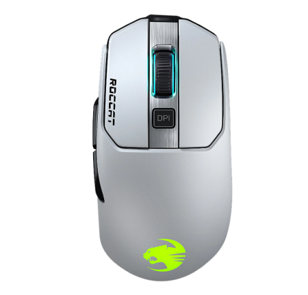 TOATE PRODUSELE - Mouse de gaming Roccat Kain 202 Aimo RGB, 16.000 DPI, senzor Owl-Eye, alb