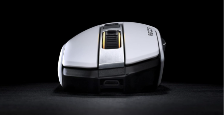 Mouse de gaming Roccat Kain 202 Aimo RGB, 16.000 DPI, senzor Owl-Eye, alb [5]