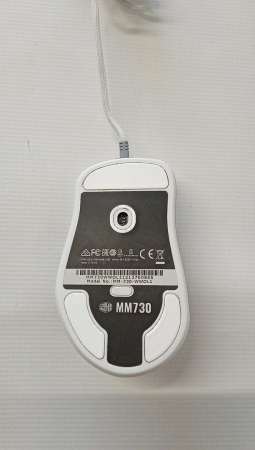 Mouse gaming Cooler Master MM730 RGB-LED, cu fir, 48 g,16K DPI, Alb [2]