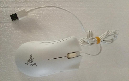 Mouse Gaming RAZER DeathAdder Essential 2021, 6400 dpi, alb [1]