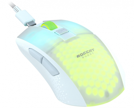 Mouse Gaming ROCCAT Burst ProAir, RGB, 19000 dpi, alb [6]
