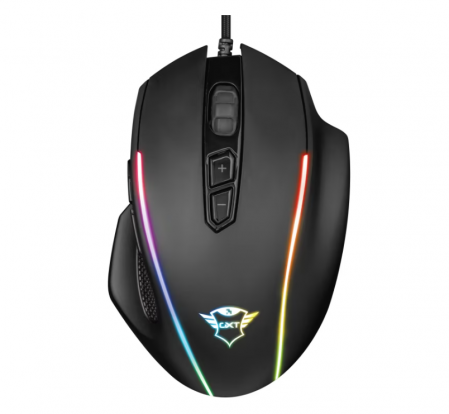 PC, Periferice & Software - Mouse gaming Trust GXT 165 Celox, Negru