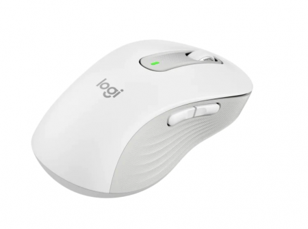 Mouse Logitech M650 L Silent (stangaci), Bluetooth, Wireless, Bolt USB receiver, Alb [3]