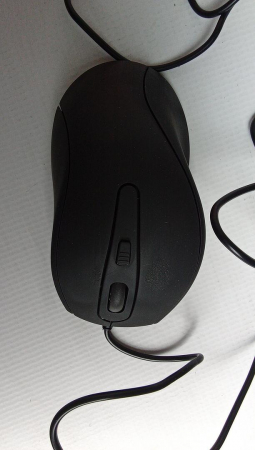 Mouse optic silențios Speedlink AXON cu cablu și suprafață antibacteriană, până la 2400 dpi, negru [1]