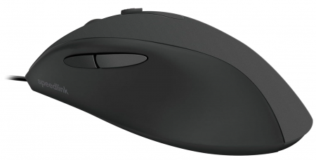 Mouse optic silențios Speedlink AXON cu cablu și suprafață antibacteriană, până la 2400 dpi, negru [4]