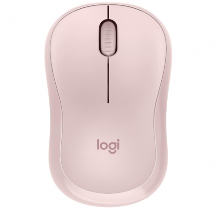 Tastaturi, Mouse și dispozitive de intrare - Mouse silențios wireless cu Bluetooth Logitech M240, roz