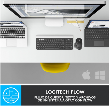 Mouse wireless cu Bluetooth Logitech MX Master 2S gri [3]