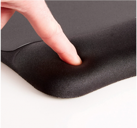 Mousepad ergonomic pentru încheietura mâinii din spumă cu memorie Fellowes 9176501, negru [5]
