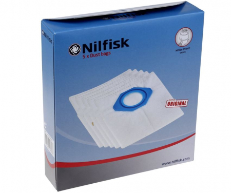 Electrocasnice & Climatizare - Set 5 saci aspirator NILFISK 107418500 pentru GA70/GM80/GM90