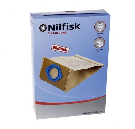Aspiratoare - Set 5 saci de aspirator NILFISK 82095000, pentru GS-GM 80/90/GA70/GM80/GM90