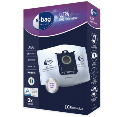 Electrocasnice & Climatizare - Set 3 saci de aspirator E210S, ELECTROLUX 9001684613, ULTRA LONG PERFORMANCE
