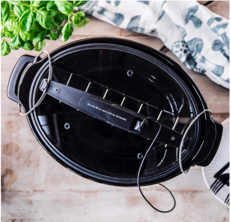 Oală Pentru Gătit Lent Russell Hobbs 25630-56, termometru inclus, negru [8]